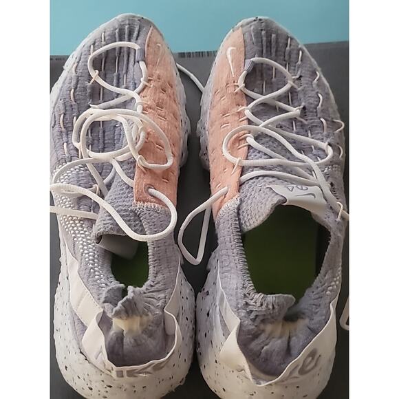 Nike Men\'s Space Hippie Gray Peach White Running Shoes Sneakers Trainers Sz 8 main image 4